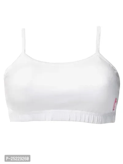 Uniform Bras for Women & Girls, Cotton Non-Padded Full Coverage Seamless  Everyday Non-Wired Gym
