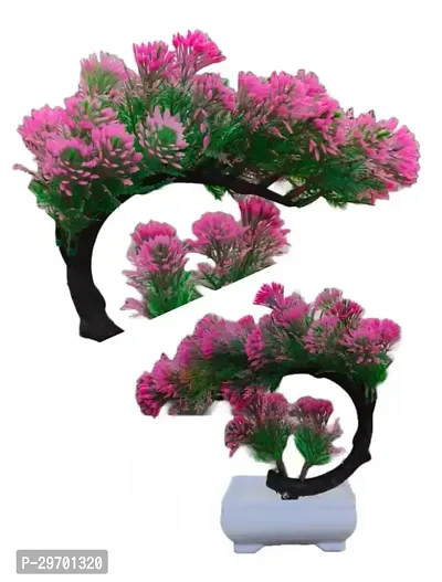 Artificial Flower Pots for Home Decor - Assorted Color