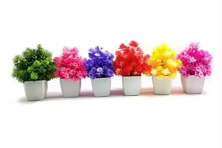 Set of 6- Artificial Plants