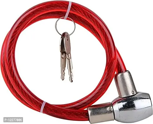 Guance Bike Helmet Key Lock/Cycle Key Lock for Royal Enfield Thunderbird 350 BS3 Model (Color May Vary)-thumb2