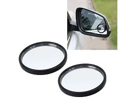 Carex Universal Plastic Rear View Round Blind Spot Mirror for Cars-thumb4