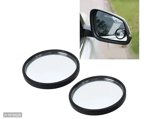 Carex Universal Plastic Rear View Round Blind Spot Mirror for Cars-thumb5