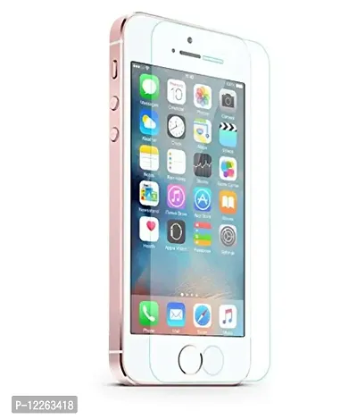 Apple iPhone 5S / 5SE Screen Protector and Transparent Back Cover Combo-thumb2