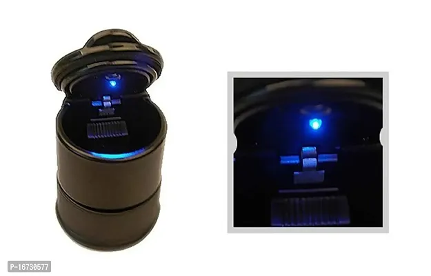 Guance Car Ashtray with Blue LED for Ford Endeavour (1 Pcs)