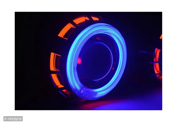 HID Bike Projector Lamp (Red and Blue, SDF001)-thumb2