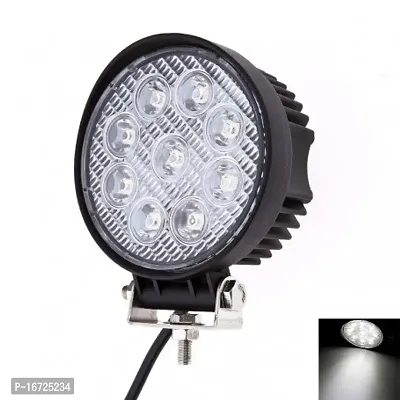 9 Led 27 W Round Fog Lamp Day Time RUNGING LIGHTS WHITE-thumb0