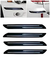 Guance Double Chrome Car Bumper Protector car Edge Guard (Pack of 4 Pcs) Front Rear Bumper Protector Universal for Compass-thumb4