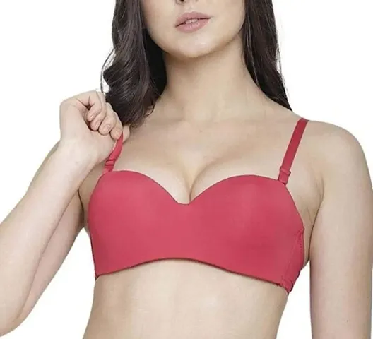 Fancy Solid Padded Bras For Women