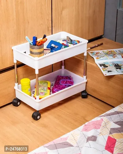 Multipurpose Kitchen Trolley with Rotating Basket: Use It for Fruits,  Vegetables, Spices, or Anything Else