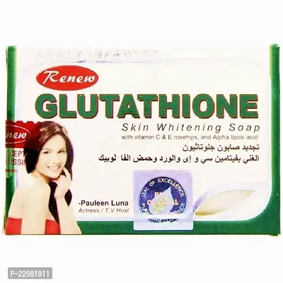 Renew Glutathione Skin Whitening Soap 135g Pack of 4-thumb0