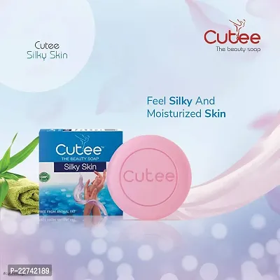 Cutee The Beauty Soap Silky Skin 120g Pack of 5-thumb0