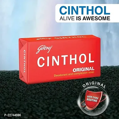 Godrej Cinthol Original Deodorant  Complexion Soap 100g Pack of 5-thumb0