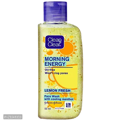 Clean  Clear Morning Energy Lemon Face Wash, 50ml-thumb0