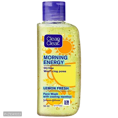 Clean  Clear Morning Energy Lemon Face Wash, 50ml