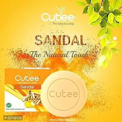 Cutee The Beauty Soap Sandal 120g Pack of 5