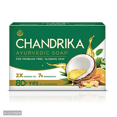 Chandrika Ayurvedic Soap 75g Pack of 5