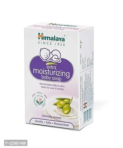 Himalaya Since 1930 Extra Moisturzing Baby Soap 75g Pack of 3