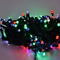 Meneon 1181 inches Multicolor 120 LED String Lights Waterproof Fairy Lights with 8 Changing Modes for Diwali, Christmas, Festival, Balcony, Outdoors (It?s not Low-Quality Rice String Light)-thumb1