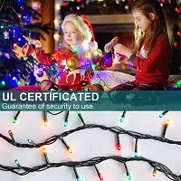 Meneon 1181 inches Multicolor 120 LED String Lights Waterproof Fairy Lights with 8 Changing Modes for Diwali, Christmas, Festival, Balcony, Outdoors (It?s not Low-Quality Rice String Light)-thumb4