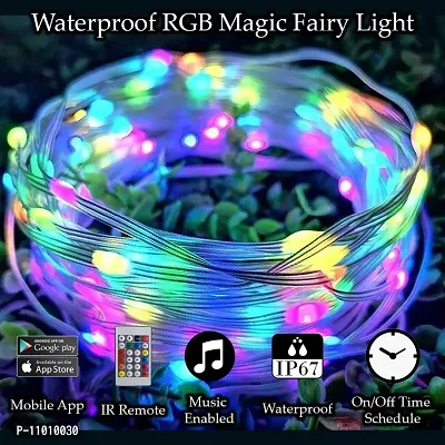 Buy Nisco Smart Fairy Lights Plug-in, 33ft 100 LED String Lights