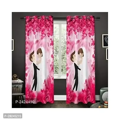 Buy Vis Beautiful Ball 3d Digital Printed Polyester Fabric Curtains For  Kids Room Bed Room With Eyelet Rings Color Multi Window/door/long  Door(d.n.462) Online In India At Discounted Prices