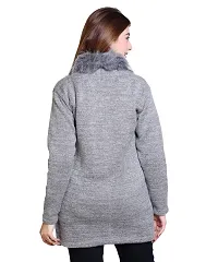 Dripfit Fashionable Women's Winter Sweater with Fur Collar-thumb2