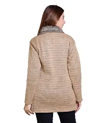 Dripfit Fashionable Women's Winter Sweater with Fur Collar-thumb3