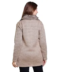 Dripfit Fashionable Women's Winter Sweater with Fur Collar-thumb1