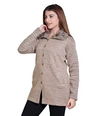 Dripfit Fashionable Women's Winter Sweater with Fur Collar-thumb2