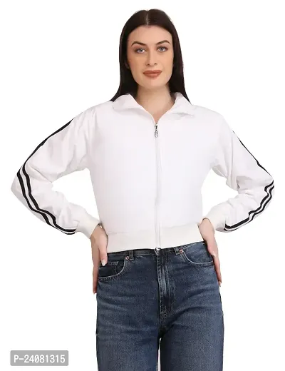 Dripfit White Jacket for Women: Stylish Winter Wear-thumb4