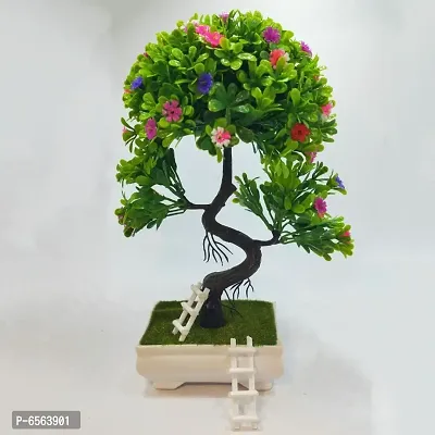 Artificial  Flower Plant and 2 ladders