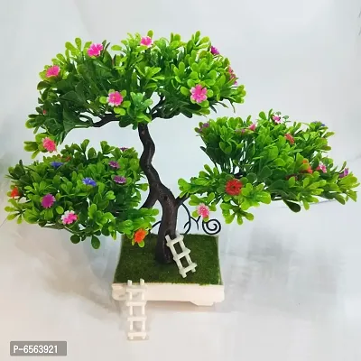 Artificial  Flower Plant and 2 ladders
