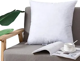 Om Sundaraaya 100% Cotton Goose Down & Feather Filled Decorative Bed Sofa Cushion Set-thumb1