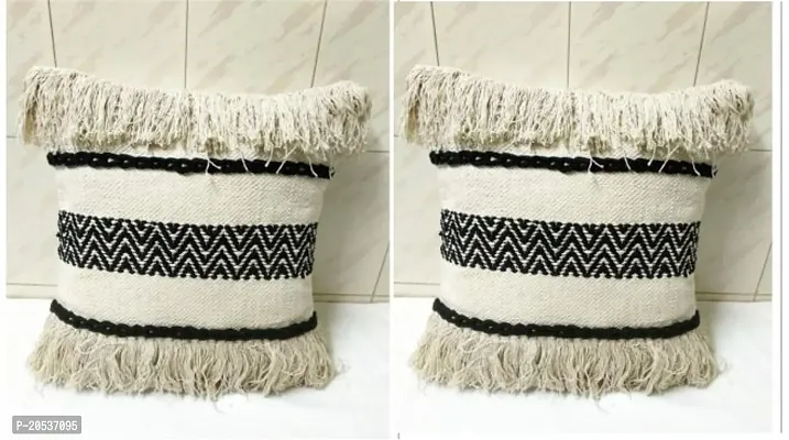 Cotton Filled Throw Pillow Pack Of 2