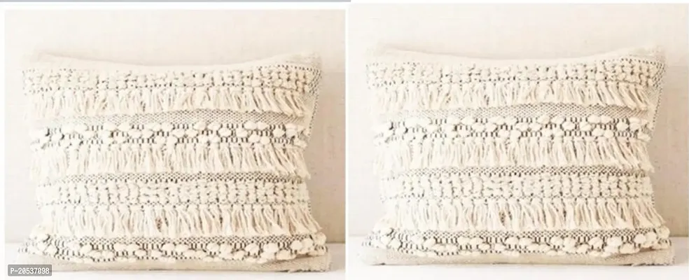 Cotton Filled Throw Pillow Pack Of 2