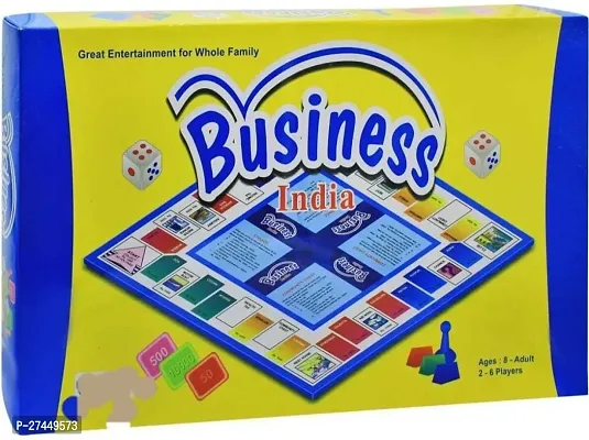 Business Board Game Of Buying, Selling, Banking, Money And Assets Games-thumb0