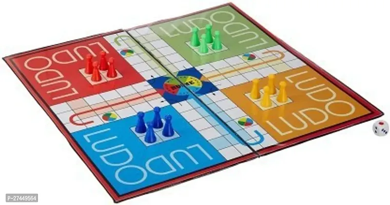 Magnetic Ludo Snakes And Ladders Board Game-thumb2