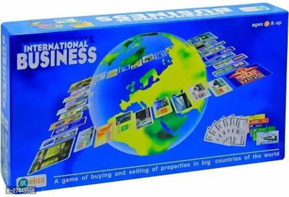International Business Game With Folding Board Game Set For Kids-thumb0