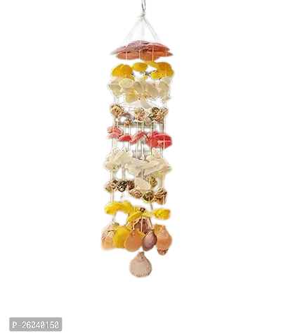 Artificial Sea Shell Positive Windchime Multicolor With Beautiful Looks