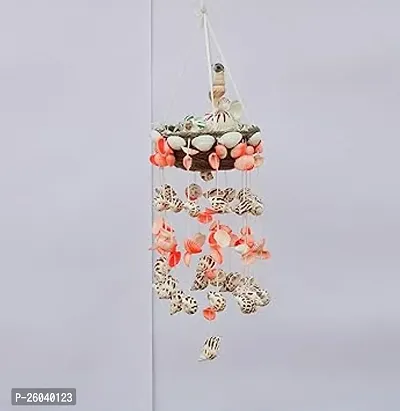 Artificial Sea Shell Multicolor Wind Chimes For Outside Unique Wind Chimes Outdoor Decoration Garden Decoration Wind Chime Gift For Women, Mom, Grandma, Unisex