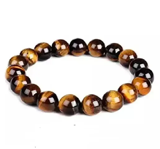 Bracelet For Courage, Strength, And Protection Made Of Natural Tiger Eye, An Energy Stone, Graceful Bangles, And An Original Stone. Fashion Accessories For Healing For Men, Women, Boys, And Children (