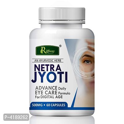 Neytra Jyoti Herbal Capsules For Helps To Clear Eyesights 100% Ayurvedic Pack Of 1-thumb2