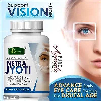Neytra Jyoti Herbal Capsules For Helps To Clear Eyesights 100% Ayurvedic Pack Of 1-thumb0