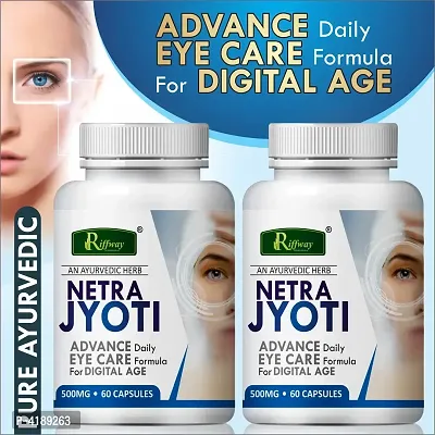 Neytra Jyoti Herbal Capsules For Helps To Clear Eyesights 100% Ayurvedic Pack Of 2