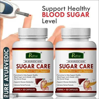 Sugar Care Herbal Capsules For Control Your Sugar 100% Ayurvedic Pack Of 2