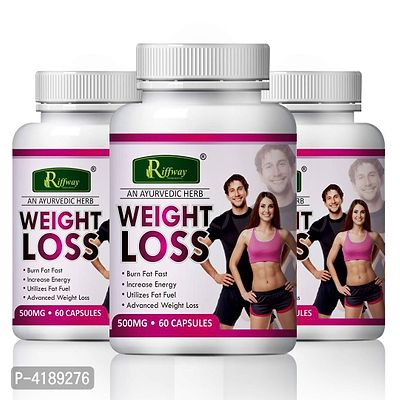 Weight Loss Herbal Capsules For Helps To Your Fat Burning 100% Ayurvedic Pack Of 3-thumb2