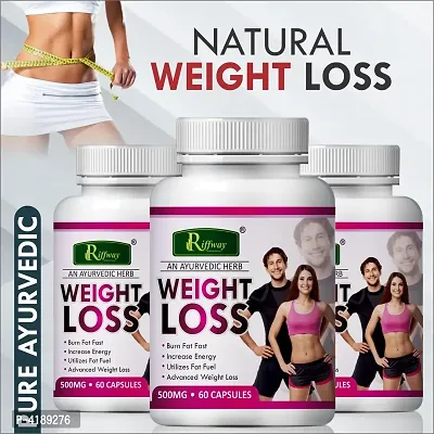 Weight Loss Herbal Capsules For Helps To Your Fat Burning 100% Ayurvedic Pack Of 3-thumb0