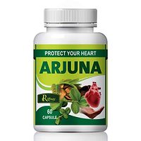 Arjuna Tea Herbal Capsules For Heart Care 100% Ayurvedic Pack Of 1-thumb1