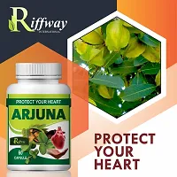 Arjuna Tea Herbal Capsules For Heart Care 100% Ayurvedic Pack Of 2-thumb4