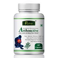 Arthoactive Herbal Capsules For Joint Pain Relief 100 % Ayurvedic Pack Of 1-thumb1
